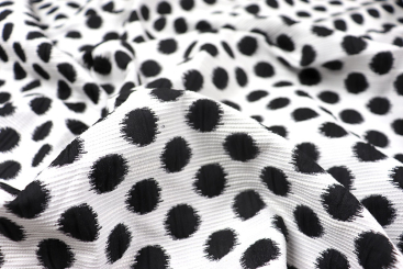 Mode-Jacquard - Punkte 