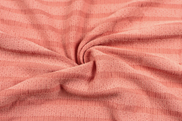 Strickjersey - Coral Melange 