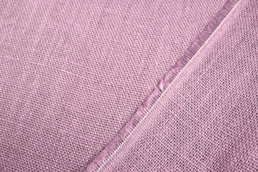 Jute-Stoff in Fliederrosa - 280 cm 