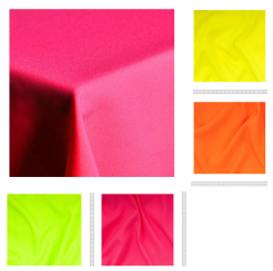Tischdeckenstoff - Neonfarben 