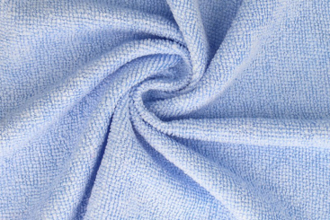 Mikrofasertuch als Meterware - 150 cm Hellblau