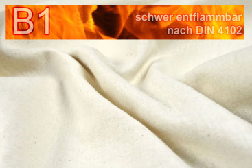 Akustik-Molton - schwer entflammbar - Sand - 300 cm 