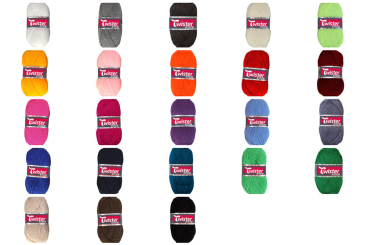 Universalwolle Twister - 50 g - Uni 