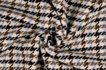 Tweed - Chester Karo - Blau 