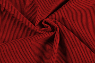 Möbelstoff Manchester-Cord Rot