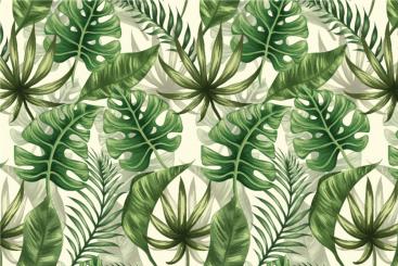 Monstera-Bltter - Outdoor-Stoff | Stoffe online kaufen stoffmeile.de