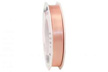Satinband - 15 mm breit - 25-m-Rolle Apricot