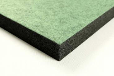 Blue Fiber Akustikpaneel Decke - inkl. Befestigung - 120 x 50 cm Mint Green