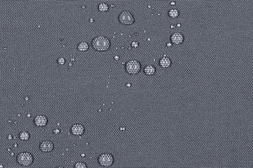 Outdoor-Canvas Baumwolle - wasserdicht Stahlgrau