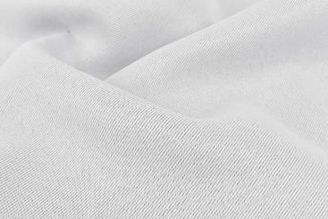 Blackout Stoff - 280 cm - perm. schwer entflammbar -Uni Weiß