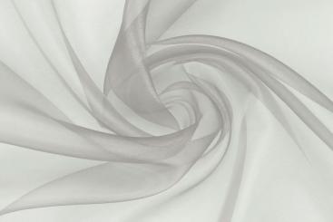 Organza-Stoff - 300 cm Silber