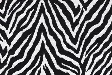 Jacquard-Stoff - Zebralino 