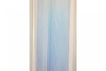 Voile Schluchsee - Weiß transparent - 290 cm hoch - 2,0 Meter 