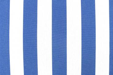 Blau Melange Blockstreifen