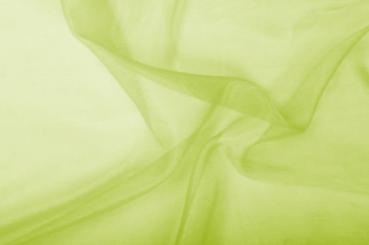Voile fein gestreift - 150 cm breit Hellgrün