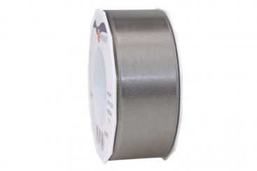 Satinband - 40 mm breit - 25-m-Rolle Schiefer