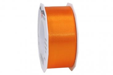 Satinband - 40 mm breit - 25-m-Rolle Orange