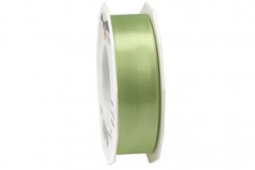 Satinband - 25 mm breit - 25-m-Rolle Hellgrün