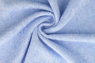 Mikrofasertuch als Meterware - 150 cm Hellblau