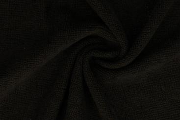Mikrofasertuch als Meterware - 150 cm Schwarz