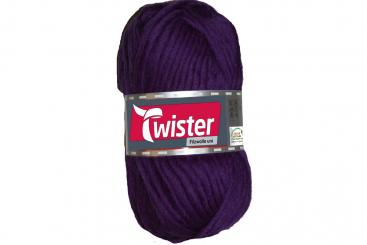 Filzwolle Twister - 50 g - Uni Aubergine