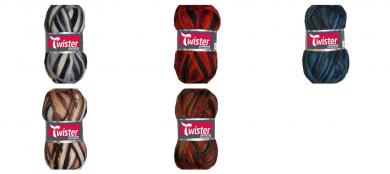 Filzwolle Twister - 50 g - Bunt 
