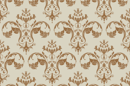 Blackout-Stoff - Herzog Clermont - Classique Creme/Braun