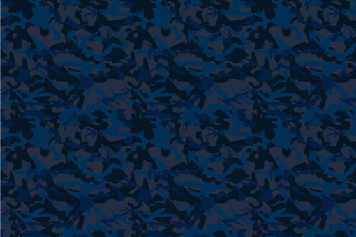 Sibirischer Nacht-Tarn - Türvorhang-Stoff Deep Blue 