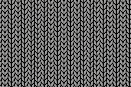 Strickmaschen - Türvorhang-Stoff Grau