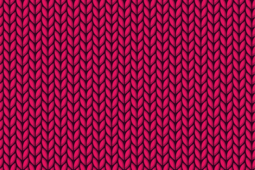 Strickmaschen - Türvorhang-Stoff Pink