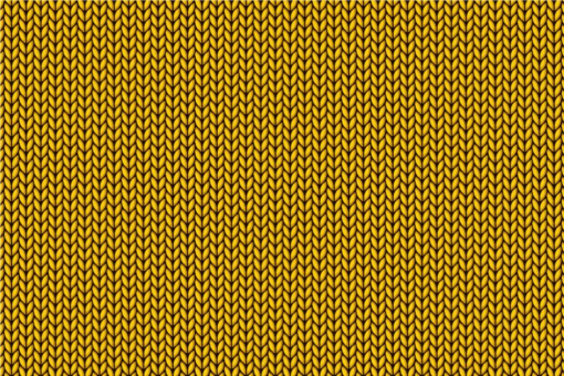 Strickmaschen - Türvorhang-Stoff Gelb