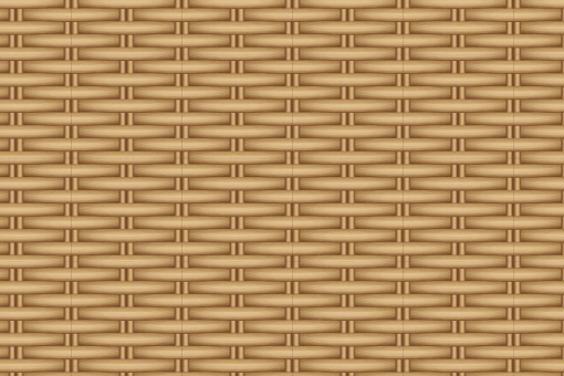 Akustikstoff perm. schwer entfl. - Rattan-Optik - Beige - 3,0 Meter Beige
