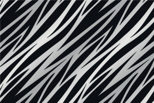 Allround-Stoff - Zebra Grau