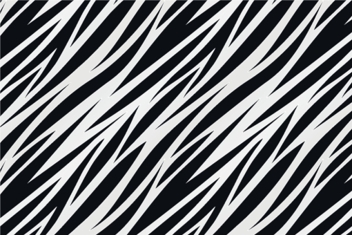 Samtstoff - Zebra 