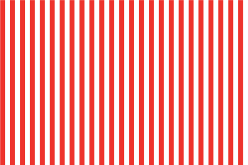 Voile-Stoff - Streifen Rot