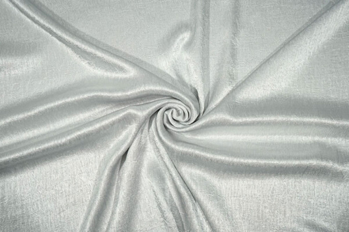 Satin Crash Silber