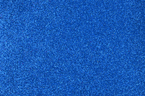 Moosgummi Disco - Meterweise Blau