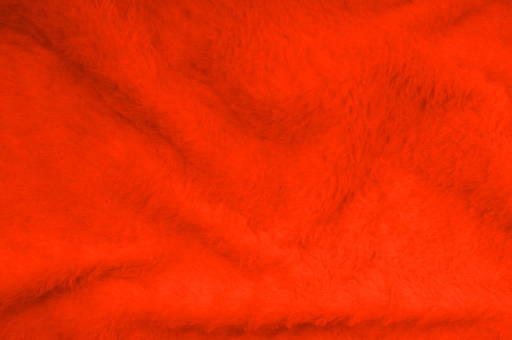 Kuschelfell - 10 mm - Halloween - Orange 