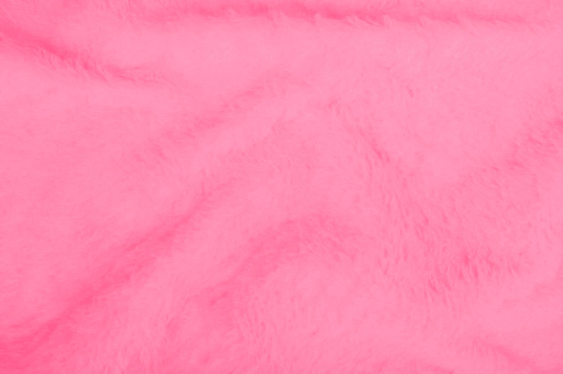 Kuschelfell 10 mm hoch - Uni Rosa
