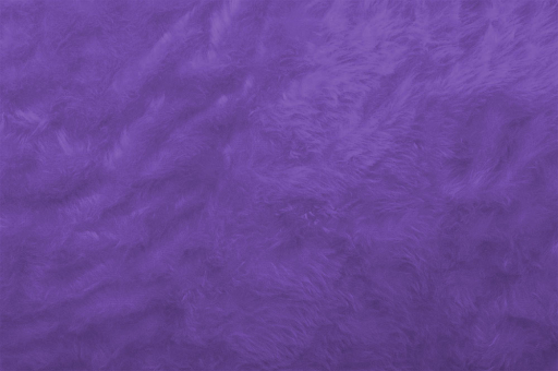 Kuschelfell 10 mm hoch - Uni Lavendel