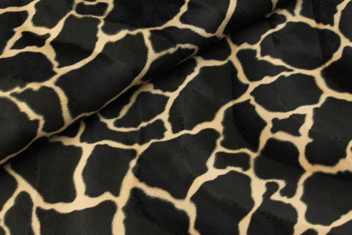 Veloursfell Tiermotive 3 mm hoch Steppen-Giraffe