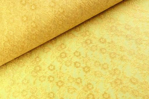 Spitze "Fleuri" Gelb