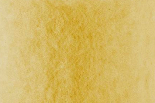 Wollfilz 5/6 mm stark - 65 cm Gelb