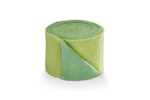 Wollfilz 5/6 mm stark - 65 cm - 2 farbig Hellgrün / Mint Melange
