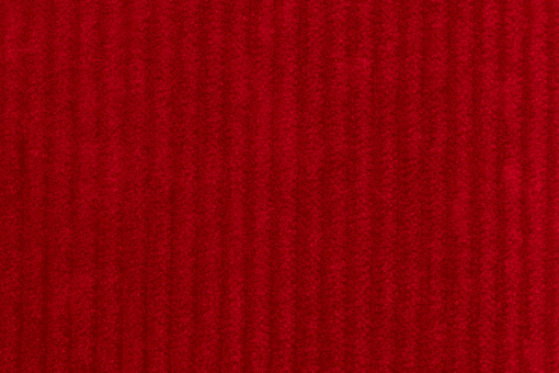 Cord - breit gerippt Rot