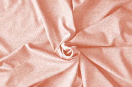 Jersey-T-Shirt-Stoff - exklusiv Rosa Melange