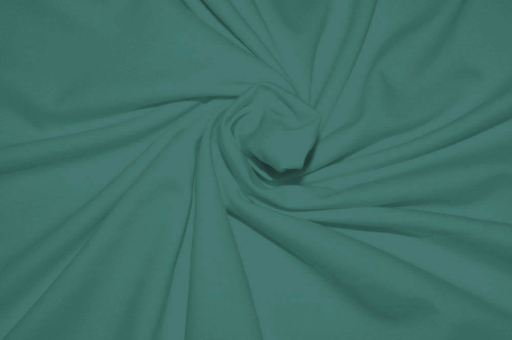 ÖKO - French Terry - Uni Dunkelmint