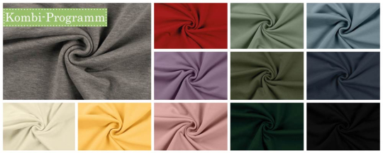 French Terry Brushed - Combinazione - Uni 