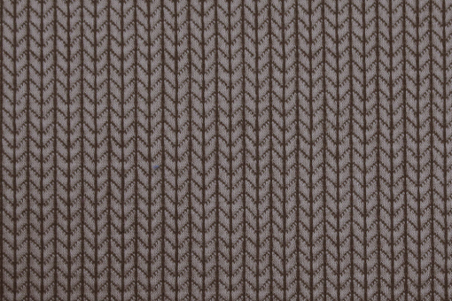 Jacquard-Jersey - Big Knit Braun