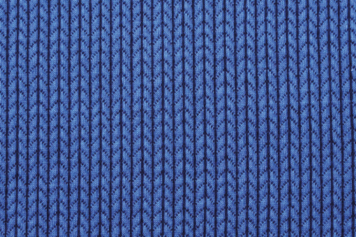 Jacquard-Jersey - Big Knit Jeansblau